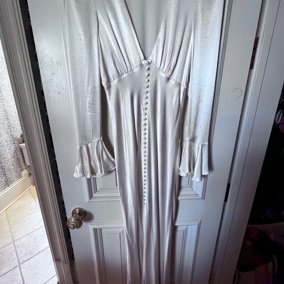 Shona Joy Satin Bridal Dress - Picture 1 of 7